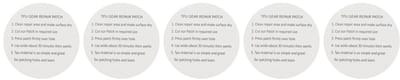 Dailygoods- Reparatietape Waterdicht - Reparatie Patches - Transparante Reparatiepleisters - Opblaasbaar Materiaal - Eenvoudig aan te brengen - Sterke Zelfklevende Achterkant - Reparatiepatch