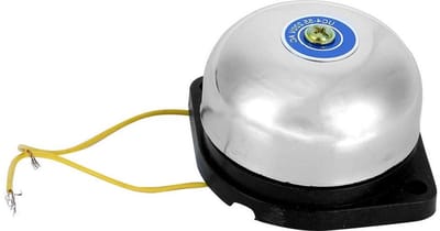 Elektrische Bel - Oproepbel RVS - Geluidssignaal Geven - Roestvrij Staal - 2 Inch Diameter - Zilverkleurig