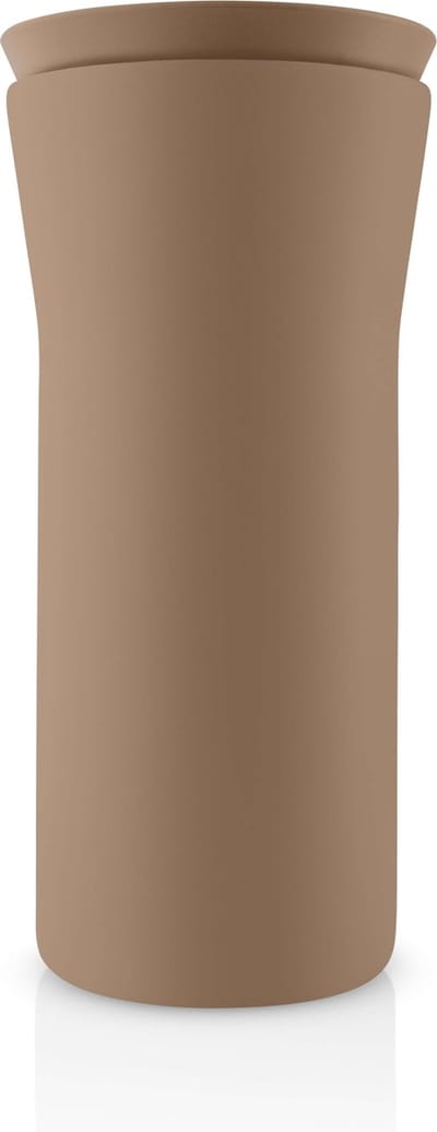 Eva Solo - Drinkbeker City To Go 350 ml Mocca - Bruin - Zilver - Gerecycled Roestvast Staal - Kunststof