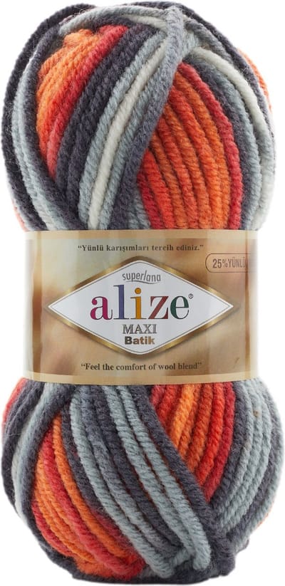 Alize Superlana Maxi Batik 8020 Pakket 5 Bollen
