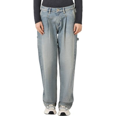 s.Oliver -qs Jeans Blue Denim Maat: W36L32 | Wijde Broeken Outlet | Dames | Blauw