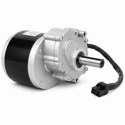 Allecto- Elektrische Rolstoelen Borstel Motor - 24V 250W - 75r/min - Vervanging - Motor - Geschikt voor Rolstoelmodellen - Zwart.