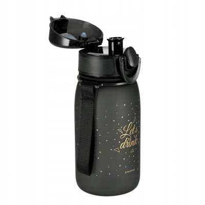 Starpak Bidon Ombre Black-Gold 400ml - Ideale Schoolbeker