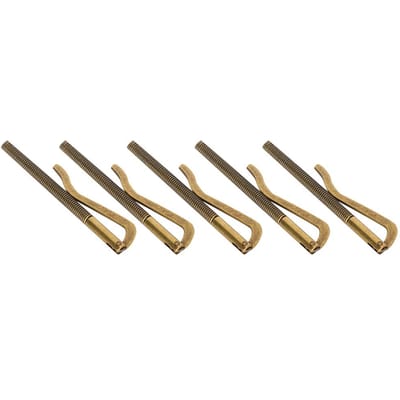 5 stuks Geldclip Verzilverd Staal Hoge Hardheid Veer 85mm voor Leren PortemonneeBrons antieke bronskleur