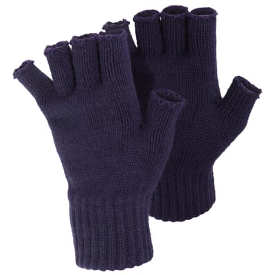 Floso Dames/vrouwen Winterfingerless Gloves (Marine)