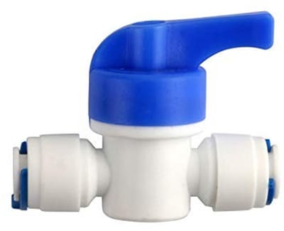 Allecto - Kogelventiel Quick Connect - 6.5mm Kogelventiel - Voor RO Waterfilters - 5-Pack - Hoogwaardige kwaliteit - Eenvoudige installatie - Gesch...