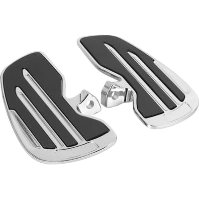 Repose-pieds de plancher avant en aluminium pour pilote, repose-pieds, marchepieds adaptés pour Indian Scout Sixty Bobber 2015‑2021 Electroplated Silver