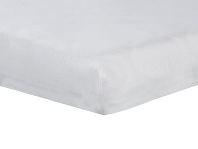 ABZ Hoeslaken jersey - 90x200 cm - Wit