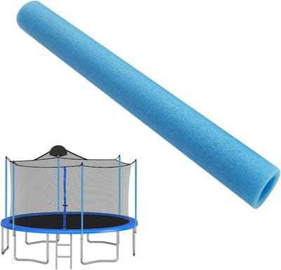 Trampolinepaalhoezen - Paalschuim Bescherming - Veilig Spelen - Energie-absorberend Schuim - 254 cm Diameter - Blauw