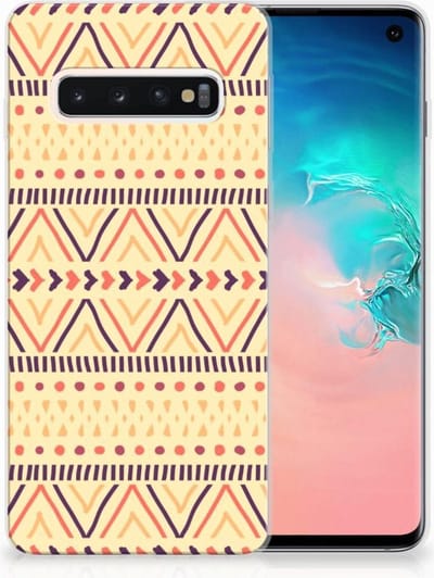 Samsung Galaxy S10 TPU bumper Aztec Yellow