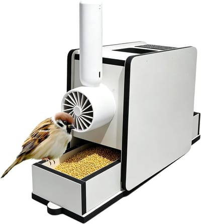 Vogelvoer Schil Verwijderaar - Vogelzaad Reiniger - Schoon Voer Bereiden - Efficiënte Luchtstroom - 20 x 20 x 20 cm