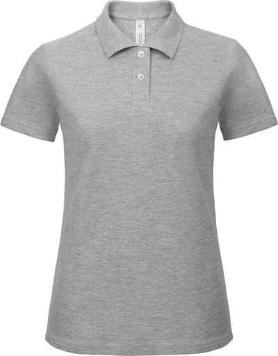 B&C Id.001 Ladies' Polo Shirt CGPWI11 - Heather Grey - S