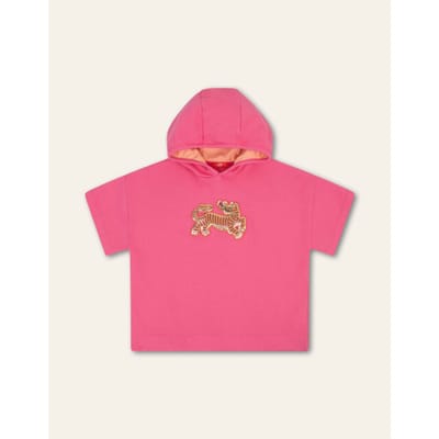 Oilily Horis Sweater- maat104/4yr Hot Roze