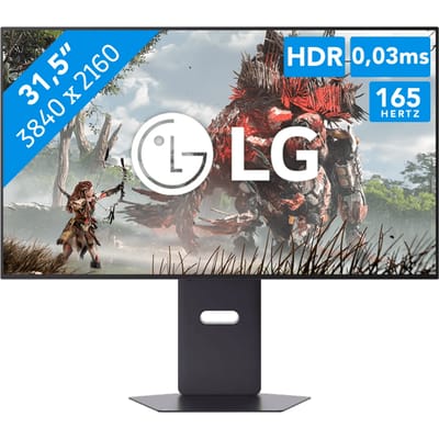 LG UltraGear 32GX850A-B 32 inch QHD gaming monitor – Fast IPS, hoge verversingssnelheid, 1 ms, HDR, HDMI, DisplayPort