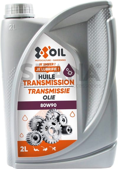 Transmissieolie X'OIL 80W90 (API GL4, MIL-L-2105). Inhoud 2 liter .