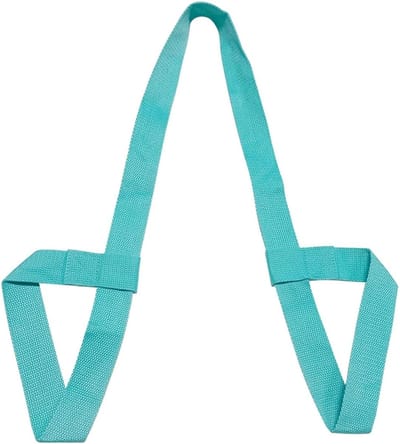 Draagriem Yogamat - Matband - Yoga Accessoire - Verstelbaar Materiaal - Universele Pasvorm - Blauw
