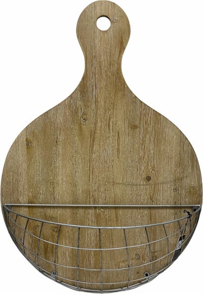 Countryfield Wandplank met Mand | 78 x 45 x 20 cm