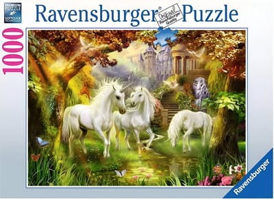 Ravensburger puzzel Eenhoorns in de herfst - Legpuzzel - 1000 stukjes