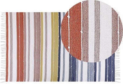 TOZAKLI - Modern vloerkleed - Multicolor - 140 x 200 cm - Polyester