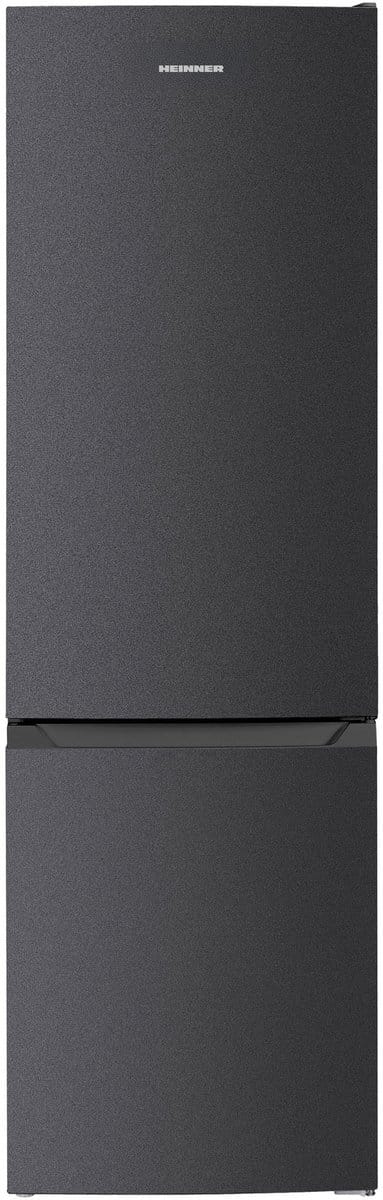 Heinner HC-HM262DGE++ Koel-vriescombinatie 262 L – Instelbare Thermostaat – LED-verlichting – Omkeerbare Deur – Vingerafdrukbestendige Afwerking – Antracietgrijs – 5 Jaar Garantie