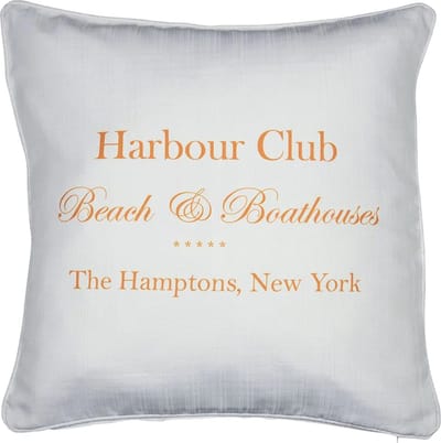 Buitenkussen harbour club wit 50x50cm