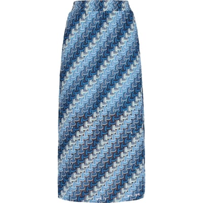IZIA Rock Dames Blauw Veelkleurig