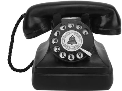 Store_7 - Retro Telefoonmodel - Vintage Snoertelefoon - Nostalgisch Ontwerp - Multifunctioneel - Decoratief Fotorekwisiet - Geschikt voor Thuis - V...