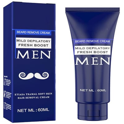 Ontharingscrème voor mannen Ontharingscrème voor het hele lichaam Ontharingscrème voor benen, armen en oksels blue