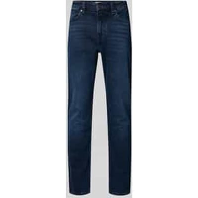 Tapered fit jeans van katoenmix, model 'ARIC'