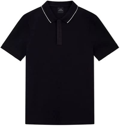Armani Exchange Xm001285_af10366 Korte Mouw Poloshirt Zwart XS Man