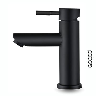 GOODD® Avallon - Wastafelkraan - Mengkraan - PVD coating - RVS - Zwart