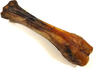 Runderbot XL 5 stuks - Gedroogde Kauwbotten - Hondenbotten - Hondensnacks - 100% natuurlijk