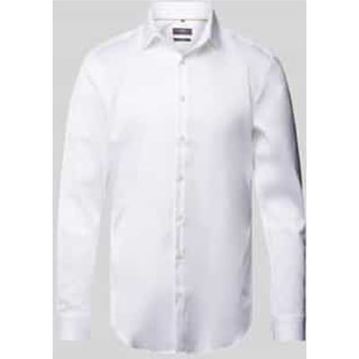 Super slim fit zakelijk overhemd met kentkraag