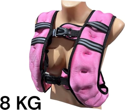 Padisport - Weight Vest - Gewichtsvest - Weighted Vest - Gewichtsvest 8 Kg - Gewichtsvest Hardlopen - Gewichtsvesten - Gewichtsvest Roze