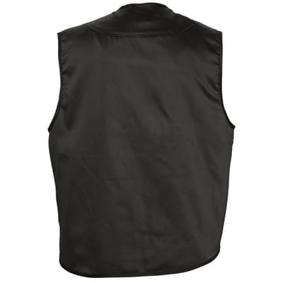 SOLS Wild Unisex Full Zip Waistcoat Bodywarmer Jacket (Zwart)