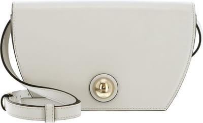FURLA Leren Schoudertas Sfera Mini Crossbody Bag Marshmallow Lichtgrijs