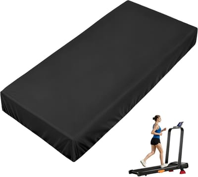Loopbandhoes - Machine Cover - Bescherming Binnen Buiten - Waterdicht Stof Winddicht - 125x54x15 cm - Zwart