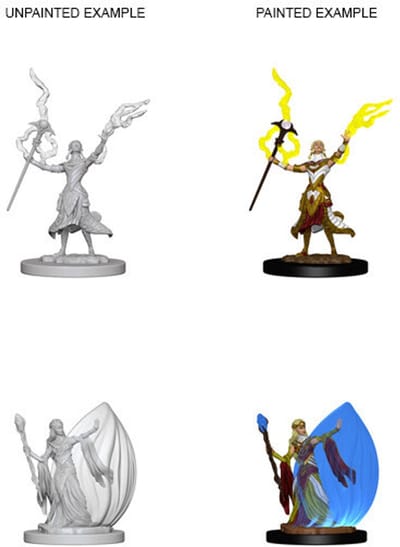 Dungeons and Dragons: Nolzur's Marvelous Miniatures - Female Elf Wizard