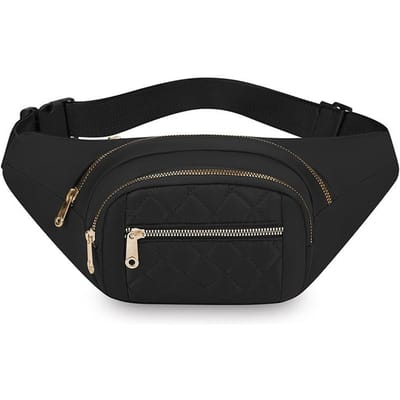 Sac de poitrine Téléphone portable Oxford Sac diagonal Loisirs Portefeuille Toile Portefeuille Dames Sac pour téléphone portable Sac de sport black