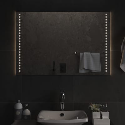 vidaXL - Badkamerspiegel - LED - 60x90 - cm
