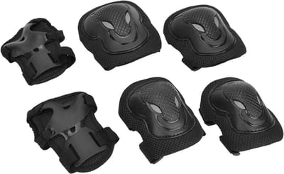 Volwassen Beschermset voor Skaten - Ademend, Zweetabsorberend en Comfortabel Beschermingsmateriaal voor Rollerskates en Skateboards