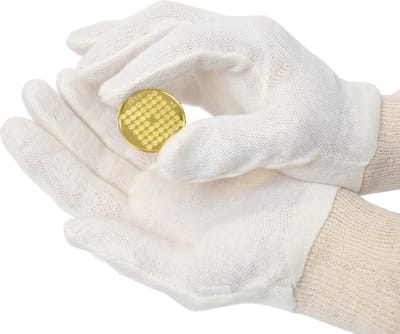 Hartberger Munt handschoenen - de ideale munthandschoenen voor de verzamelaar! - 100% katoen