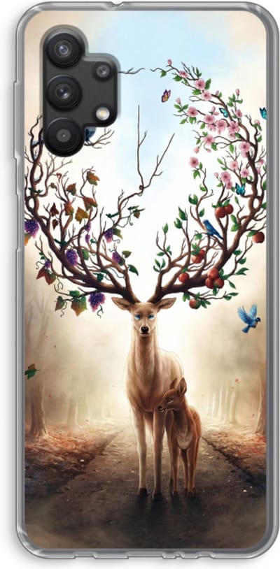 Case Company® - Hoesje geschikt voor Samsung Galaxy A32 5G hoesje - Seasons Change - Soft Cover Telefoonhoesje - Bescherming aan alle Kanten en Schermrand