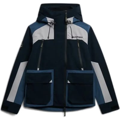 Superdry - Colour Block Windbreaker Jas met Capuchon - Heren
