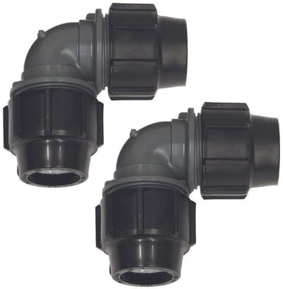 Vaillant Hoekkoppeling 90 graden, 2 st. voor PE-buis 40 x 3,7 mm voor aroCOLLECT, 0020112792