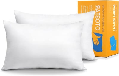 Kusseninzetstukken Set - Decoratieve Vulling - Bank en Stoel - Zachte 7D PP Vulling - 40x60cm - Wit