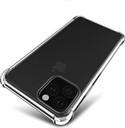 LuxeBass Transparante siliconen hoesje voor iPhone 11 Pro Max - telefoonhoes - gsm hoes - gsm hoesjes