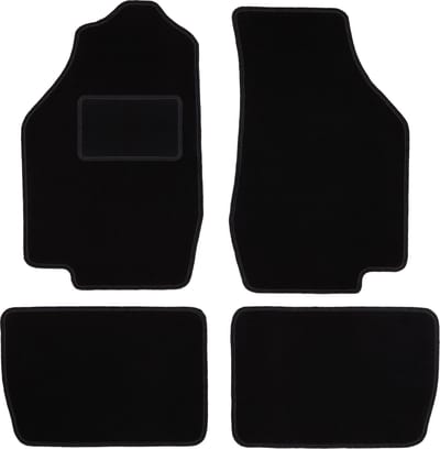 Zwarte veloursmatten voor: Honda Civic IV hatchback (1987-1991)