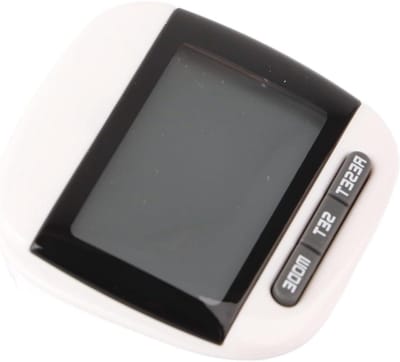 Nauwkeurige Stappenteller - Draagbare Pedometer - Activiteit Meten - Helder LCD Scherm - 60 gram - Zwart
