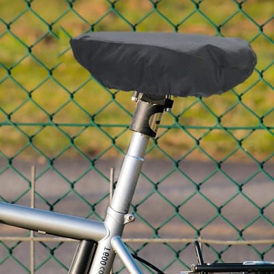 Dailygoods- Zadelhoes Waterdicht - Zadelhoes Fiets - Universele Bescherming - 15 x 14 Inch - Praktische Trekkoord - Duurzaam Materiaal - Fietszadelhoes